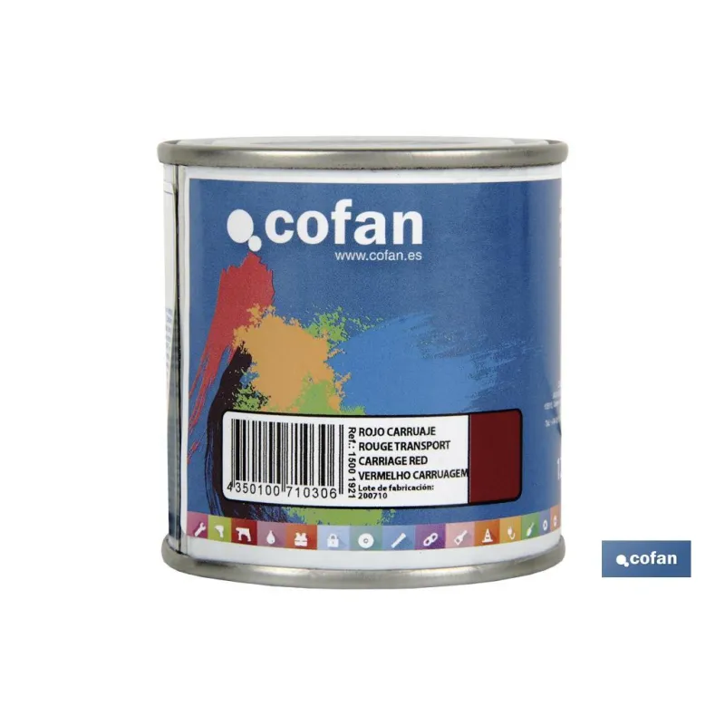 ESMALTE SINTÉTICO (125 ML) ROJO CARRUAJE