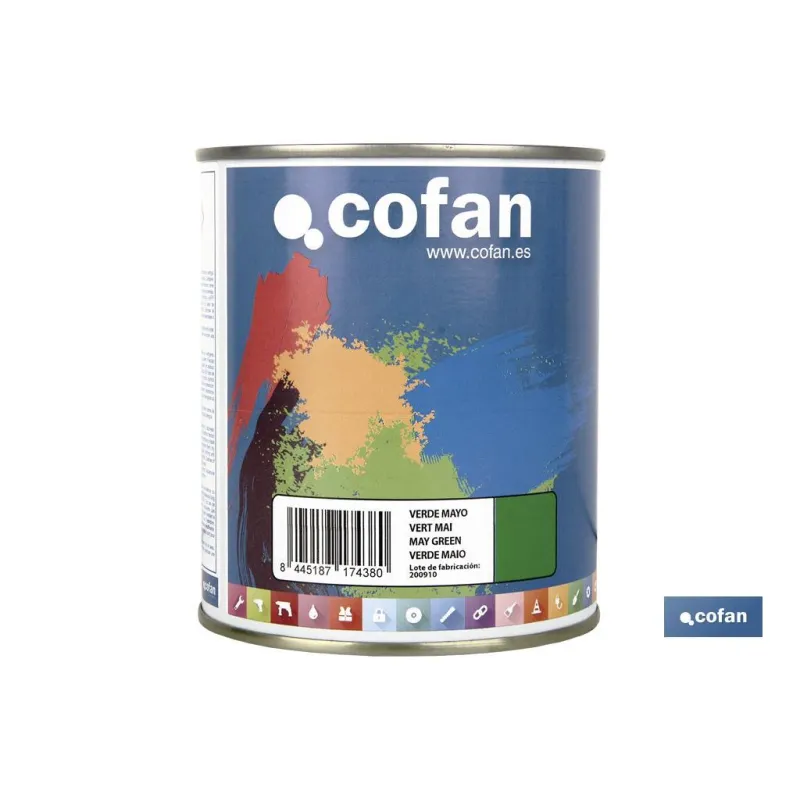 ESMALTE SINTÉTICO (750 ML) VERDE MAYO