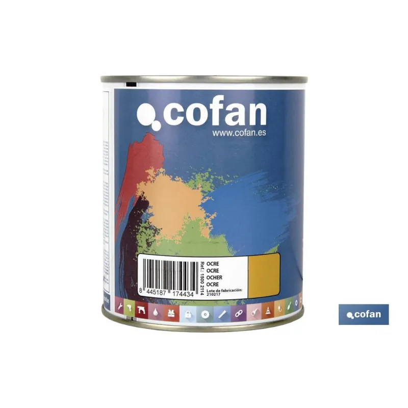 ESMALTE SINTÉTICO (750 ML) OCRE