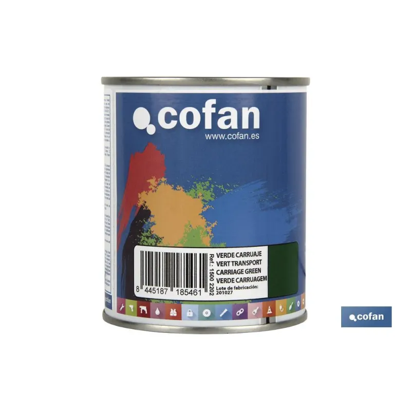 ESMALTE SINTÉTICO (375 ML) VERDE CARRUAJE