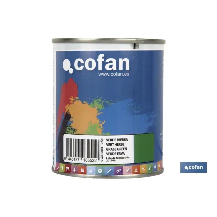 ESMALTE SINTÉTICO (375 ML) VERDE HIERBA