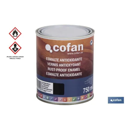 ESMALTE ANTIOXIDANTE NEGRO BRILLO (750ML)