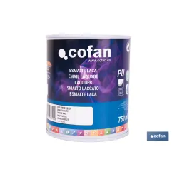 ESMALTE LACA AL AGUA BLANCO 750 ML MATE