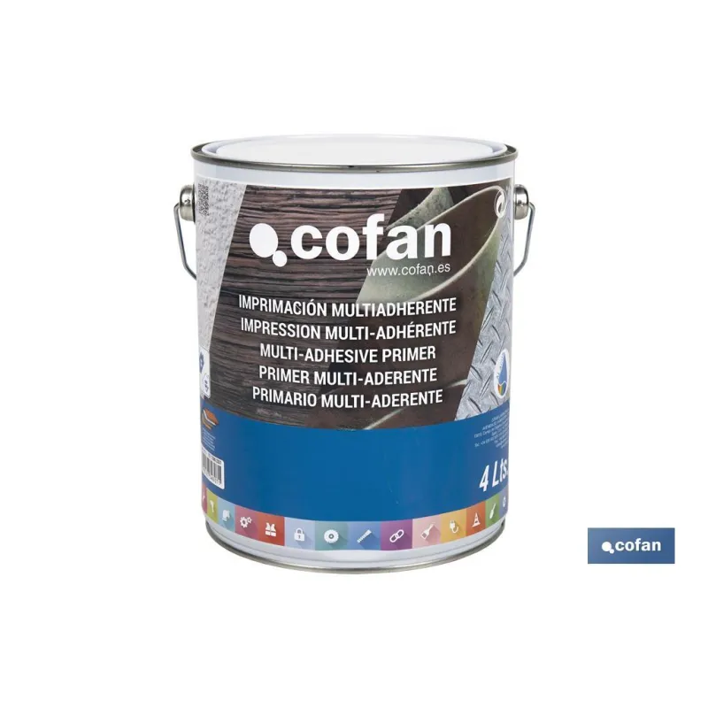 IMPRIMACIÓN MULTIADHERENTE AL AGUA 4 L