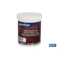 BARNIZ EXTERIOR AL AGUA (750 ML)