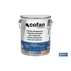 PINTURA ANTIMANCHAS AL DISOLVENTE 4 L