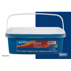 PINTURA PLÁSTICA MONOCAPA Azul Marino (2,5 LT)