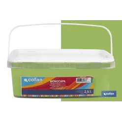 PINTURA PLÁSTICA MONOCAPA Manzana (2,5 LT)