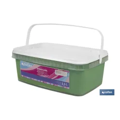 PINTURA PLÁSTICA MONOCAPA Verde Yuca (2,5 LT)