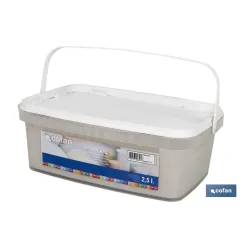PINTURA PLÁSTICA MONOCAPA GRIS SUAVE 2,5 L