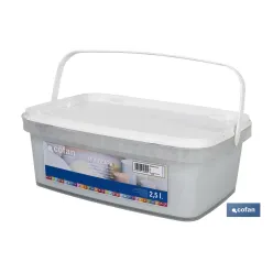 PINTURA PLÁSTICA MONOCAPA VERDE AGUA 2,5 L