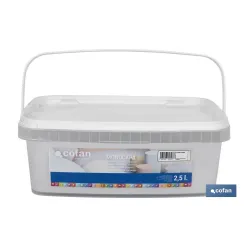 PINTURA PLÁSTICA MONOCAPA BLANCO AURA 2,5 L