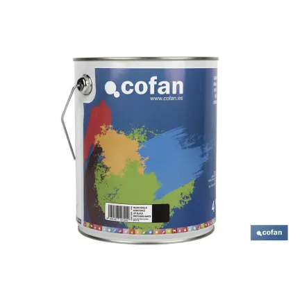 ESMALTE SINTÉTICO (4 L) NEGRO BRILLO