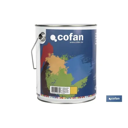 ESMALTE SINTÉTICO (4 L) AMARILLO REAL