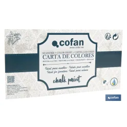 CARTA DE COLORES PINTURA A LA TIZA CHALK PAINT
