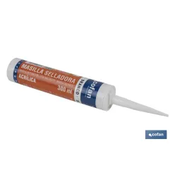 MASILLA SELLADORA ACRÍLICA 300 ML BLANCO