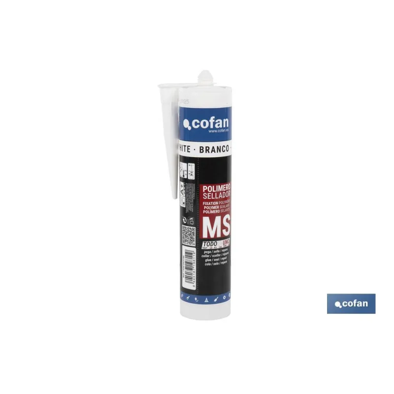 POLÍMERO SELLADOR MS 290 ML BLANCO