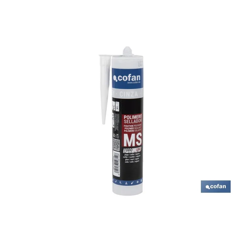 POLÍMERO SELLADOR MS 290 ML GRIS