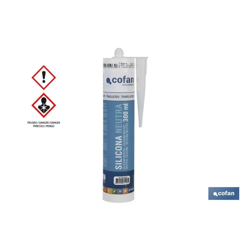 SILICONA NEUTRA 300 ML TRANSLÚCIDO