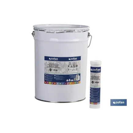 CARTUCHO GRASA BLANCA ATOXICA ALIMENTARIA 400 grs