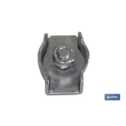 SUJETACABLES PLANO SIMPLE M-5 Venta unitaria