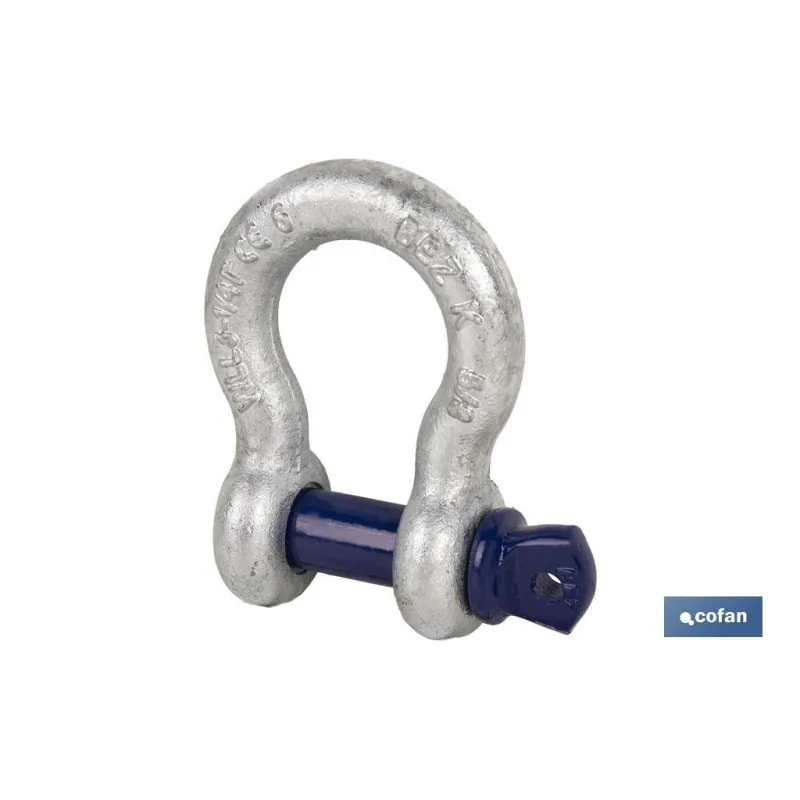 GRILLETE LIRA A. R. 1 1/8 29MM 9,50 TON