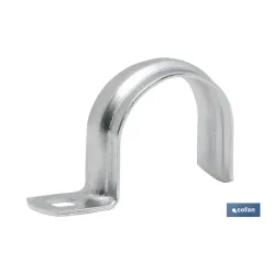 GRAPA UN PIE FORMA F DE 28MM. Venta unitaria