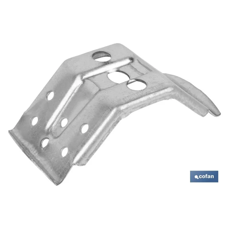 ESCUADRA DE MESA CON REFUERZO 60 MM VENTA UNITARIA