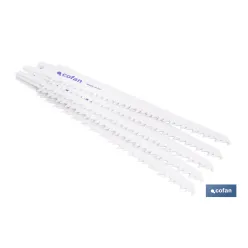 HOJA DE SIERRA DE SABLE (5PCS) HCS 130X6  -  MADERA