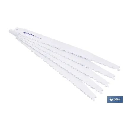 HOJA DE SIERRA DE SABLE (5PCS) BIMETAL 180X11-5  -  MADERA