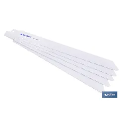 HOJA DE SIERRA DE SABLE (5PCS) BIMETAL 130X14  -  METAL