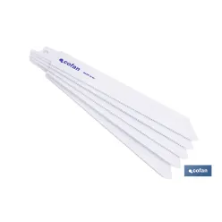 HOJA DE SIERRA DE SABLE (5PCS) BIMETAL 130X18  -  METAL