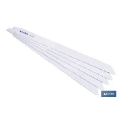 HOJA DE SIERRA DE SABLE (5PCS) BIMETAL 230X10-14  -  METAL