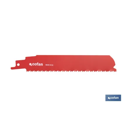 HOJA DE SIERRA DE SABLE (5PCS) BIMETAL 130X8-10  -  DEMOLICIÓN