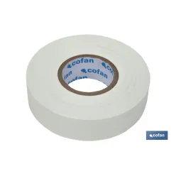 CINTA AISLANTE 180 Micras BLANCA 19mmX20 Metros