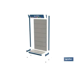 CARTELA CON LOGO COFAN 1000X200MM EXP.PERFORADO