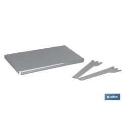 BANDEJA BLANCA PARA EXPOSITORES 500x300mm