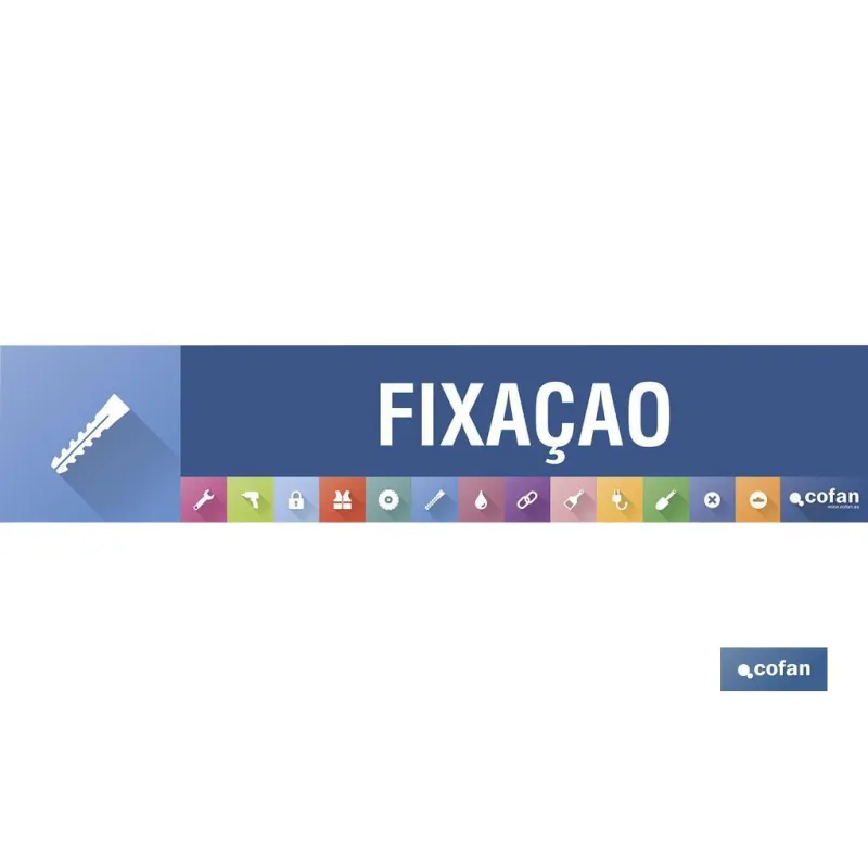 SEÑALETICA IMANTADA PORTUGUES PARA EXPOSITOR 975 x 200 mm - FIXAÇAO