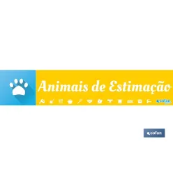 SEÑALETICA IMANTADA PARA EXPOSITOR 975 x 200 mm - ANIMAIS DE ESTIMAÇÃO