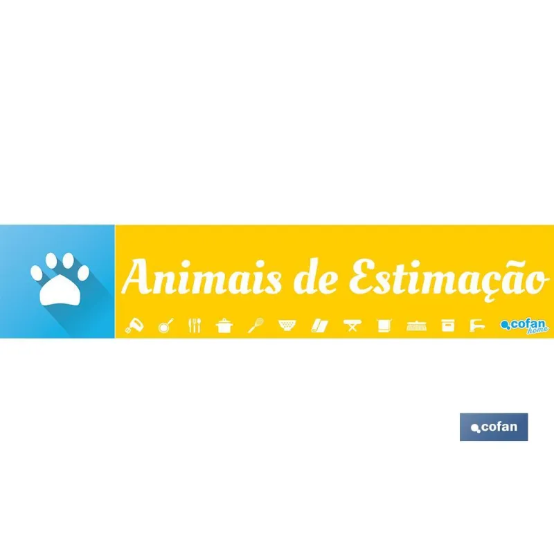 SEÑALETICA IMANTADA PARA EXPOSITOR 975 x 200 mm - ANIMAIS DE ESTIMAÇÃO