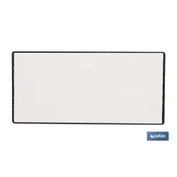 CATADIÓPTRICO RECTANGULAR ÁMBAR 106 X 50 MM ADHESIVO