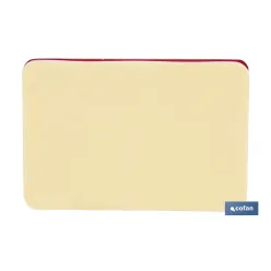 CATADIÓPTRICO RECTANGULAR ROJO 56 X 39 MM CON ADHESIVO