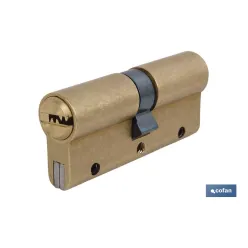 Cilindro SEG. ANTIBUMPING 45/45 L. Larga-Latón
