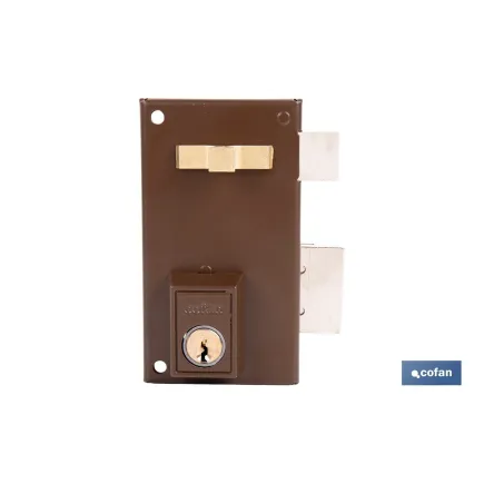 CERRADURA DE SOBREPONER DERECHA 60 MM ADAPTABLE AL MODELO 56A