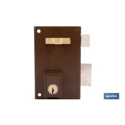 CERRADURA DE SOBREPONER DERECHA 70 MM ADAPTABLE AL MODELO 56A