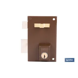 CERRADURA DE SOBREPONER IZQUIERDA 70 MM ADAPTABLE AL MODELO 56A