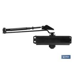 Cierrapuertas sin retención-60/85KGS-Acabado Blanco