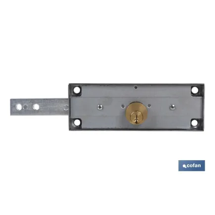 Cerradura Persiana Metal P IZQUIERDA(Llaves Iguales)AAA