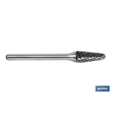 FRESA ROTATIVA CÓNICA CON RADIO 6mm.