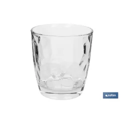 PACK 6 VASOS DE AGUA VIDRIO 30.5 CL MODELO JADE